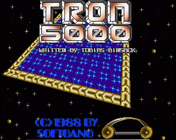 Tron 5000 screen shot title